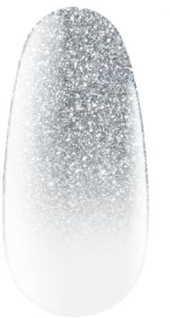 Express Spray für Ombre Silver Glitter -7,5g- Nagelpuder Ombre Spray Nägel - Airbrush Powder Nageldesign - Nail Art Manikure Set - Erstellen Design Gelnagel Spruhflasche Einfache Anwendung
