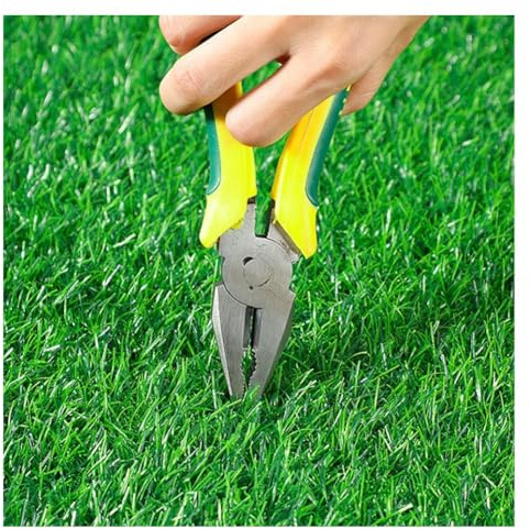 Paillasson en gazon artificiel de qualité supérieure de 3 m x 15 m d'épaisseur pour jardin, terrasse, aire de jeux, jardin, balcon, fausse herbe réaliste pour une utilisation en extérieur