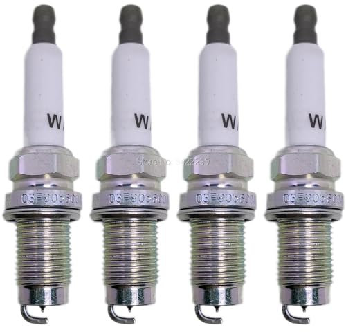 IZFR6P7 97153 Iridium-Zündkerze 03F905600A, kompatibel mit Audi A1 A3 Seat Altea Ibiza Leon Skoda Fabia Octavia Rapid VW Golf Polo 4 Stück Auto-Ersatz