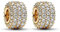 GHMIOU Charms Stopper 925 Sterling Silber für Armband mit Gummi Clip Stopper Charms für Bead Charm Armband Anhänger Spacer (Golden stopper 3)
