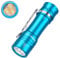 Wurkkos TS10 MAX LED Mini Flashlight, Rechargeable EDC Flashlight 2500 Lumen, Super Bright Pocket Flashlight with RGB Aux LED, Anduril 2.0 UI, Handheld Flashlight for Camping Emergency, Outdoor