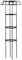 Treillis pour grimpantes – Support de , cadre clématite en forme de parapluie | Tour de vigne portable sur pied, cage de jardin en plein air, support de fleurs durable pour vignes et