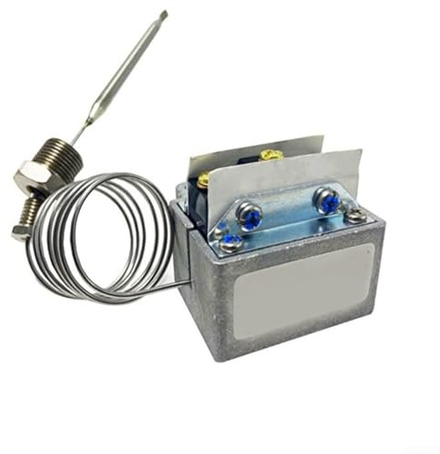 Controlador de temperatura de alto límite, termostato de freidora de gas, interruptor de freidora de alto límite, seguridad de 232 ℃/232.2 °C para evitar el sobrecalentamiento y mantener una cocción