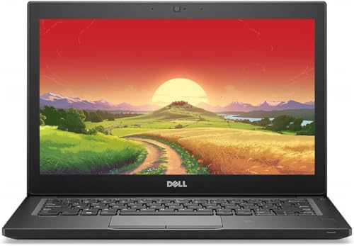 DELL Latitude 7280 Business Laptop, 12,5 Zoll Notebook, Intel Core i5-7300, 16 GB RAM, 256 GB SSD, QWERTY Tastatur, Windows 11 Pro (Generalüberholt)