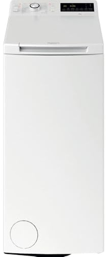 HOTPOINT ARISTON WMTG 725B IT - Lavatrice Carica dall'Alto Slim 7 kg, 6 Programmi, Centrifuga 1200 Giri, Cicli Baby e Antimacchia, Motore Inverter -Elettrodomestici per la Casa, Classe B, 40Lx90Hx60P