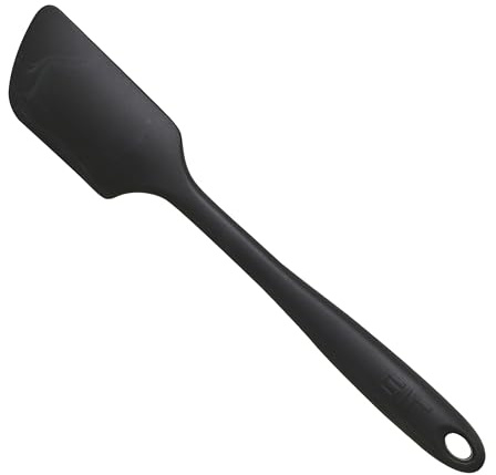 Get It Right Premium Silicone Spatula | Heat Resistant up to 550°F | Seamless, Nonstick Kitchen Spatulas for Cooking, Baking, and Mixing | Ultimate - 11 in, Black