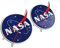 NASA (National Aeronautics and Space Administration)-Aufkleber für die Autostoßstange / 110 x 85 mm / EURO JDM – Set mit 6 Aufklebern