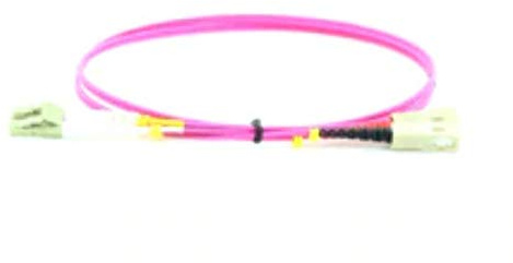 MicroConnect fib422002p 2 m LC/PC Fiber Optic Cable SC/PC Fiber Optic Cable – Purple (2 m, OM4 LC/PC – SC/PC, Purple)