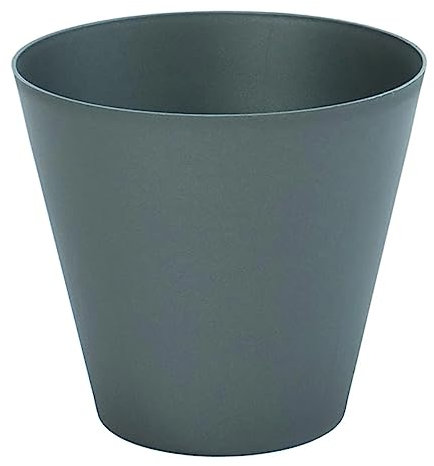 PLASTIKEN Tes Pot de Fleurs 32x32x29 cm Gris