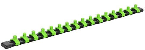Sealey Ak27052Hv Socket Retaining Rail with 16 Clips 1/4in Sq Drive