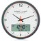 Alfajr Große runde Wanduhr, Ana-Digi, automatische Azan-Athan Gebetsuhr, Qibla Muslim CR-23