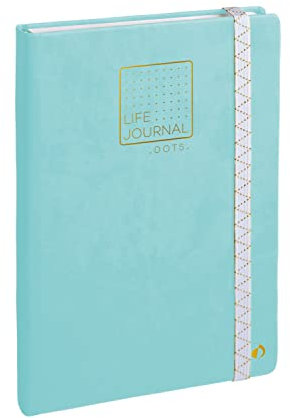 Quo Vadis 23798401NQ Life Journal 21 Notizbuch 2019 Lineatur Dot 1 Stück wassergrün