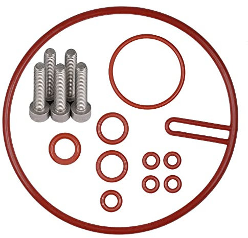 SW-K Kit de mantenimiento para válvula de soporte termobloque, manguera de presión adecuada para Saeco Gaggia Siemens Bosch Rey Conforta Solis TurMix Nespresso Set-2