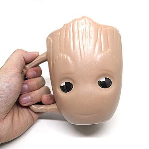 Cartoon Cups Baby Groot Ceramic Mug 3D Tree Men Coffee Milk Cup Boys Girls Birthday Gifts