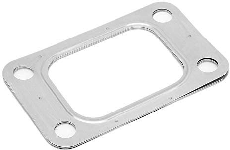 KIMISS Turbo Einlasskrümmerdichtung, 5-lagige Turbineneinlasskrümmerdichtung Passend für T3 T34 T35 T38 4 Schrauben Turbo