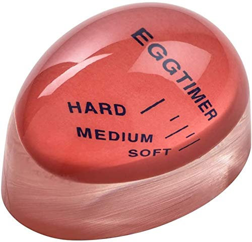 RSKGOODS Egg Timer, Colour Changing Indicator for Soft, Medium & Hard Boiled Eggs, Heat Sensitive, Safe & Durable Kitchen Aid, Gift & Home Use