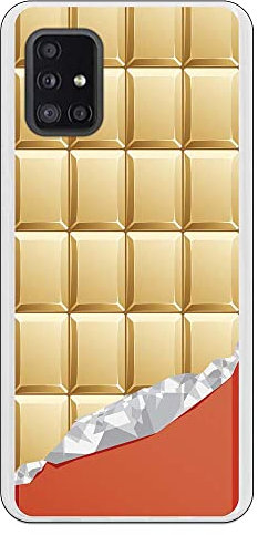 Personalaizer Cover per Samsung Galaxy A51 5G - Tablet cioccolato bianco