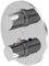 Steinberg Serie 100 Dusch-/Wannenarmatur, Fertigmontageset, Unterputz, drei Verbraucher, 10041233, Farbe: Chrom
