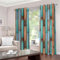 Gardinen Orange Türkis Braun Curtain Weich Vorhang Vorhang Blickdicht Vorhang mit ösen Verdunklungsvorhänge Vorhänge Wohnzimmer Schallschutz Curtains Living Room Schlafzimmer 2x140x180cm