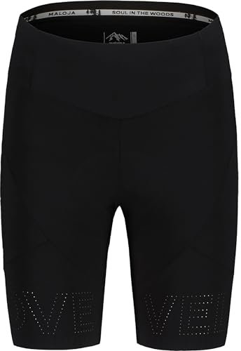 Maloja Damen KirscheM. Radhose kurz, deep Black, XL