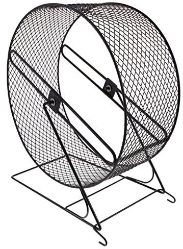 BESPORTBLE Hamster Laufrad Aus Edelstahl 26cm Geräuschloses Trainingsrad Für Igel Eichhörnchen Kleine Haustiere Spielerisch Aktiv