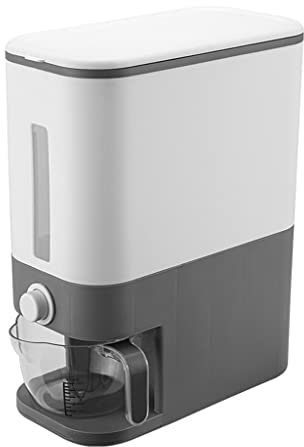 Navna 12 kg versiegelter Reis-Eimer-Spenderbox, sichtbar, feuchtigkeitsbeständig, Getreidepulver-Box, Aufbewahrung, Lebensmittelkornbehälter