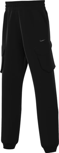 NIKE Sportswear City Utility Cargohose Für Ältere Kinder, Black/Black, FZ4904-010, S