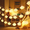 Lichterkette für Kinderzimmer, 300cm 20LED Wolken lichterkette kinder, Dekorative Lichter für Kinderwagen, Fairy Lights für Zelt, bett, Schlafzimmer, Hochzeit, Weihnachts