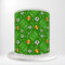 Football Soccer Field Ball Flags Sports Green Wrap Around Print A4 Edible Paper Icing Sheet Cake Topper Side Ribbon Border Decor for Personalised Themed Decorations