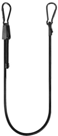 Cordon élastique à mousqueton, cordon d'arrimage extensible, crochets métalliques solides, tension réglable, 2 m, pour une utilisation en extérieur et en camping