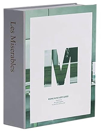 ARCPNRT Buchattrappe Deko, Ekorative Buch Aufbewahrungsbox, Schöne dekorative Bücher, Heimdekor Dekorative Bücher, für die Dekoration von Räumen, Bücherregalen, Bühnen und anderen Innenräumen