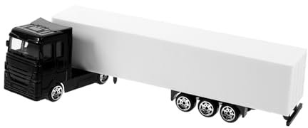 BESPORTBLE Mini Alloy Truck Model Toy Realistic Shipping Container and Girls Toy Lorry