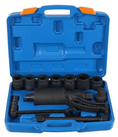 HOMEONENIC Drehmomentvervielfältiger 5500 Nm Drehmoment Verstärker 1:58 Drehmomentschlüssel Drehmomentverstärker Radschlüssel Set mit Adapter und 7 Sockel 21mm/24mm/27mm/30mm/32mm/33mm/38mm