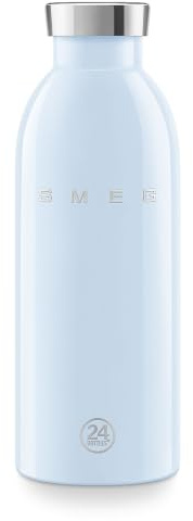 SMEG x 24Bottles, WBF01PB, Clima Bottle, 50's Style Aesthetic, 500 ml, Pastel Blue, WBF01PB