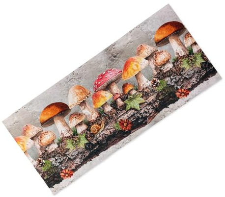 Tex family Tappeto Cucina Runner Bosco Incantato – Passatoia Cucina Antiscivolo Lavabile PVC 6 mm – Made in Italy - Cm. 50x200