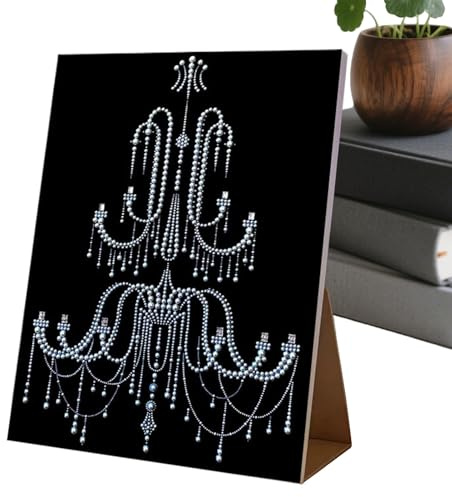 5D-Diamant-Malerei-Set, 30 x 40 cm, Diamant-Stickerei, Schlossdesign mit glänzenden Perlen, kreative und entspannende Aktivität für Erwachsene und Anfänger, Wanddekoration und Geschenk