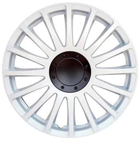 ZentimeX Radkappen Radzierblenden Radabdeckungen 14 Zoll #149 White WEIß