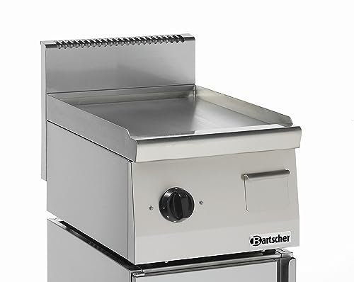 Bartscher Elektro-Griddleplatte glatt, 400 mm breit - 132115