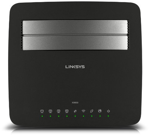 Linksys X3500 router inalámbrico Doble banda (2,4 GHz / 5 GHz) Gigabit Ethernet Negro - Routers inalámbricos (Doble banda (2,4 GHz / 5 GHz), IEEE 802.11n, 450 Mbit/s, IEEE 802.11a,IEEE 802.11b,IEEE 802.11g,IEEE 802.11n, Gigabit Ethernet, 10,100,1000 Mbit/s)