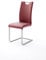 Schwingstuhl mit Griffloch Paulo (4er-Set) Farbe bordeaux