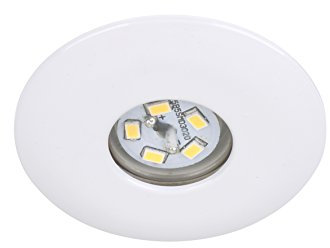 Briloner Leuchten LED Einbauleuchten Set, 1-flammig, 7240-016, inkl. LED 1,8 Watt, weiss, EEK A++