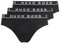 BOSS Herren Brief 3p Co/EL Slips, Black (-001), XL EU
