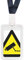 Warning Symbol Yellow Black Monitor Camera Triangle Transparent ID Credit Card Holder Protecter Sleeve