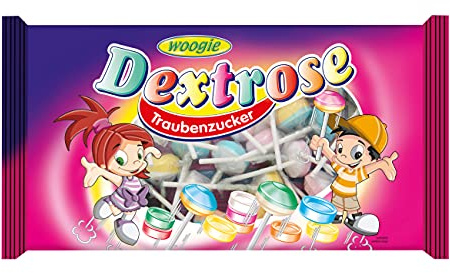 Woogie – Dextro Lollipops – Traubenzucker Lollies – Süßigkeiten zur Einschulung und Geburtstag | 400g