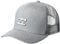Billabong Herren Trucker-Mütze für den ganzen Tag, Verstellbarer Netzrücken Baseballkappe, Grau meliert, Einheitsgröße