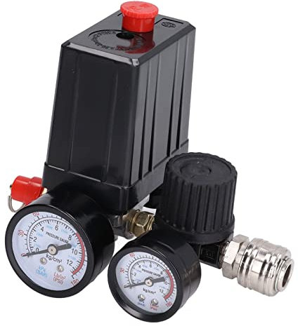 Pressostato, valvola di controllo del compressore d'aria 220V 380V 1/4in 20A 4 fori per la sostituzione