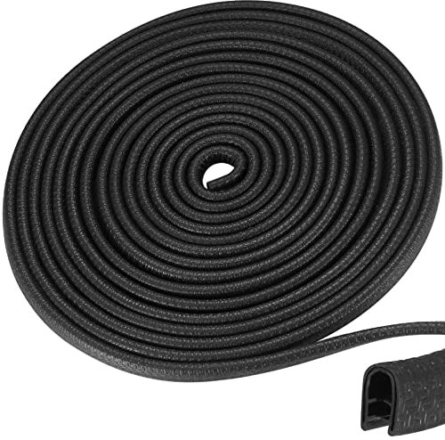 QOOSIKICC 11m/36 ft Car Door Edge Protector, Car Door Protectors Edge Guards, U Shape Trim Rubber Seal Guard Trim Strips for Most Cars