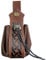 Mittelalterliche Ledertasche, Wikinger-Gürteltasche, Retro-Nordic-Gürteltasche, tragbare Kordelzug-Geldbörse zum Wandern, Bogenschießen, LARP-Renaissance-Jahrmarktskostüm (Braun)