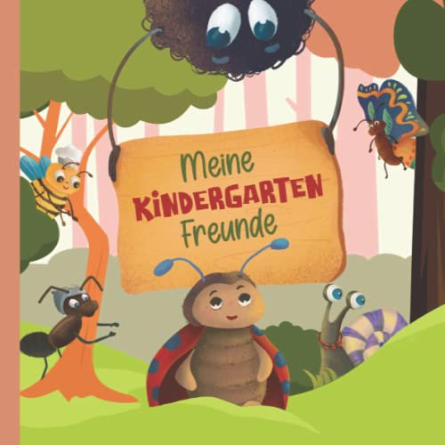 Meine Kindergarten Freunde: Kita Freundebuch mit Käfern und Insekten für Jungen und Mädchen ab 2 Jahren (Der kleine Käfer)
