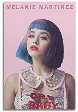 Rudd Flork Melanie Martinez Poster, Wandkunstdruck, Retro, ästhetische Raumdekoration, Malerei, Leinwand, Poster für Zuhause und Büro, Dekorationen, 20 x 30 cm, ohne Rahmen